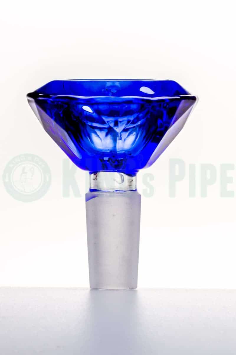 14mm Male Diamond Glass Bong Bowl Piece