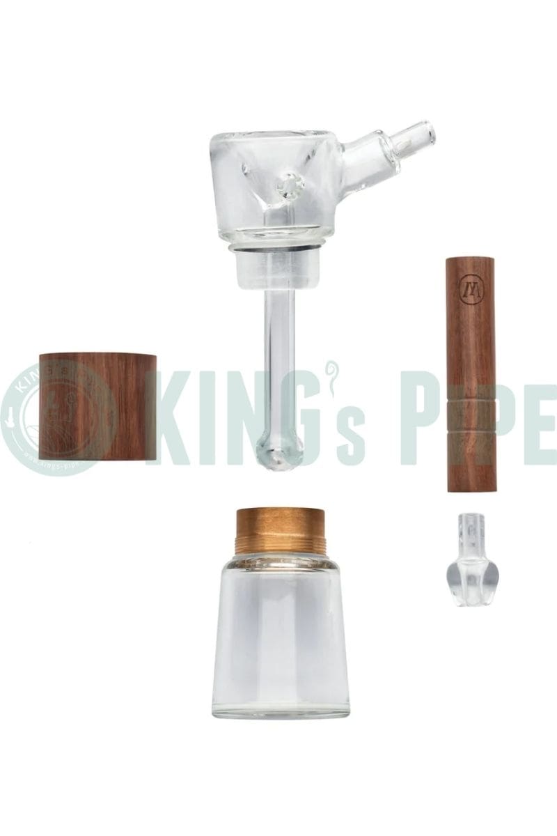 Marley Natural - Glass and Walnut Bubbler