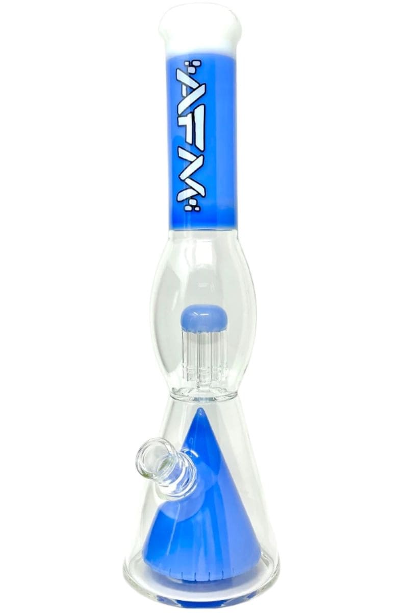AFM Glass – 16 inch UFO Pyramid to Arm Perc Beaker Water Pipe