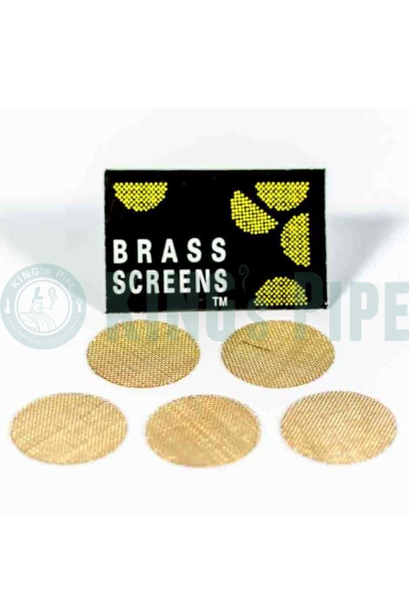 Brass Pipe Screens - 10 packs (50 screens)