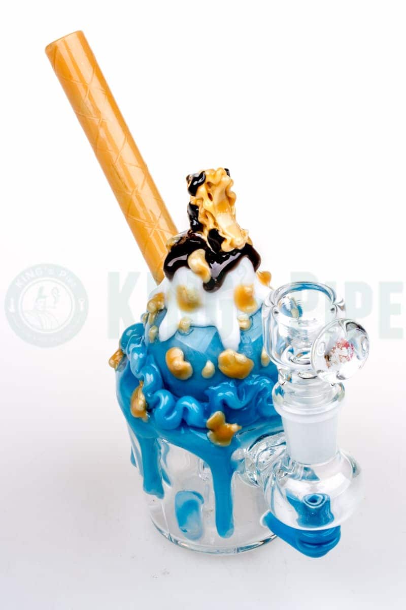 Empire Glassworks - Cookie Monster Sundae Mini Rig