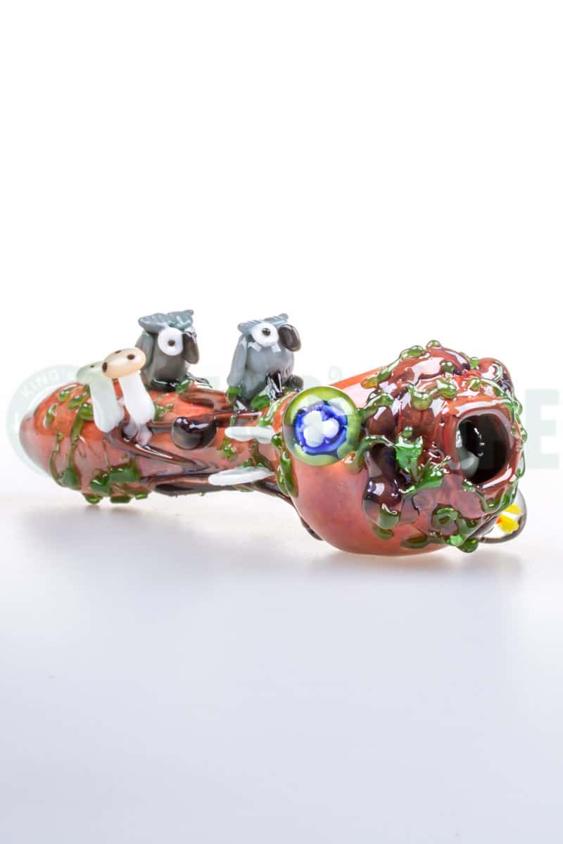 Empire Glassworks - Deep Forest Glass Pipe