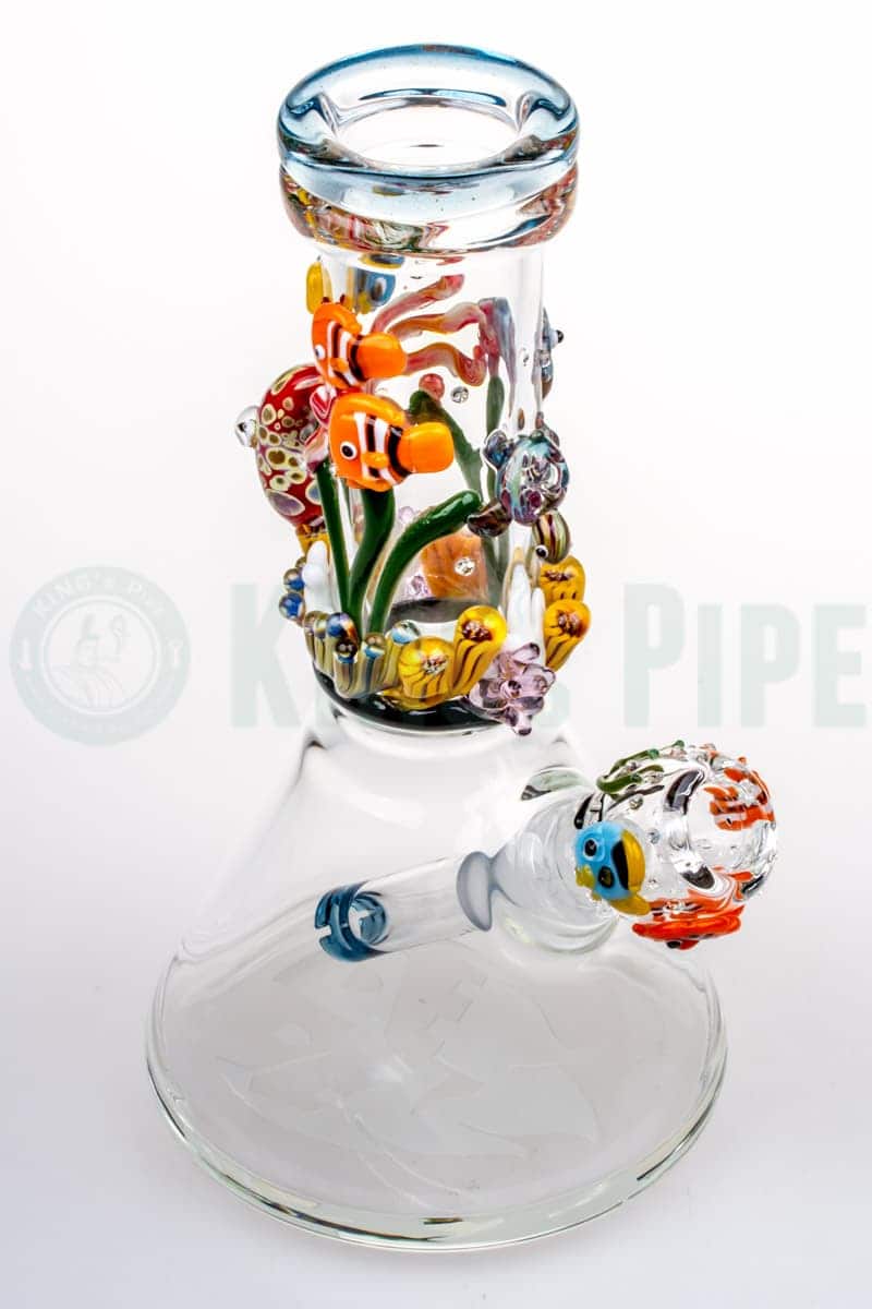 Empire Glassworks - Deep Ocean Mini Beaker Bong