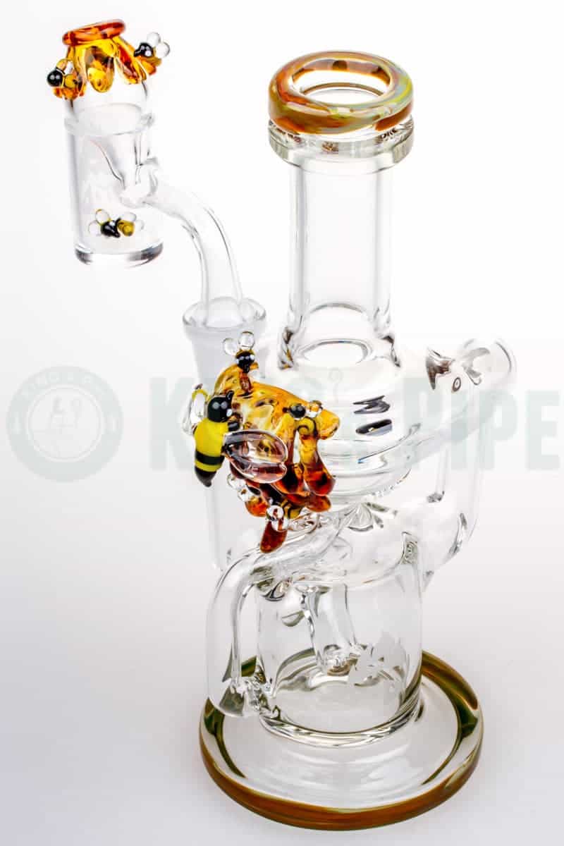 Empire Glassworks - Save the Bee Mini Recycler