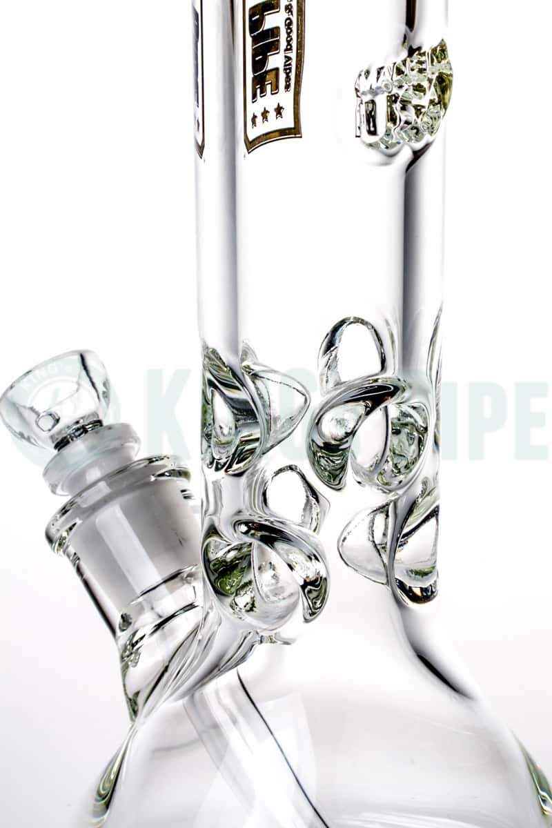 KING&#39;s Pipe Glass - 12 Inch 9mm Thick Beaker Bong