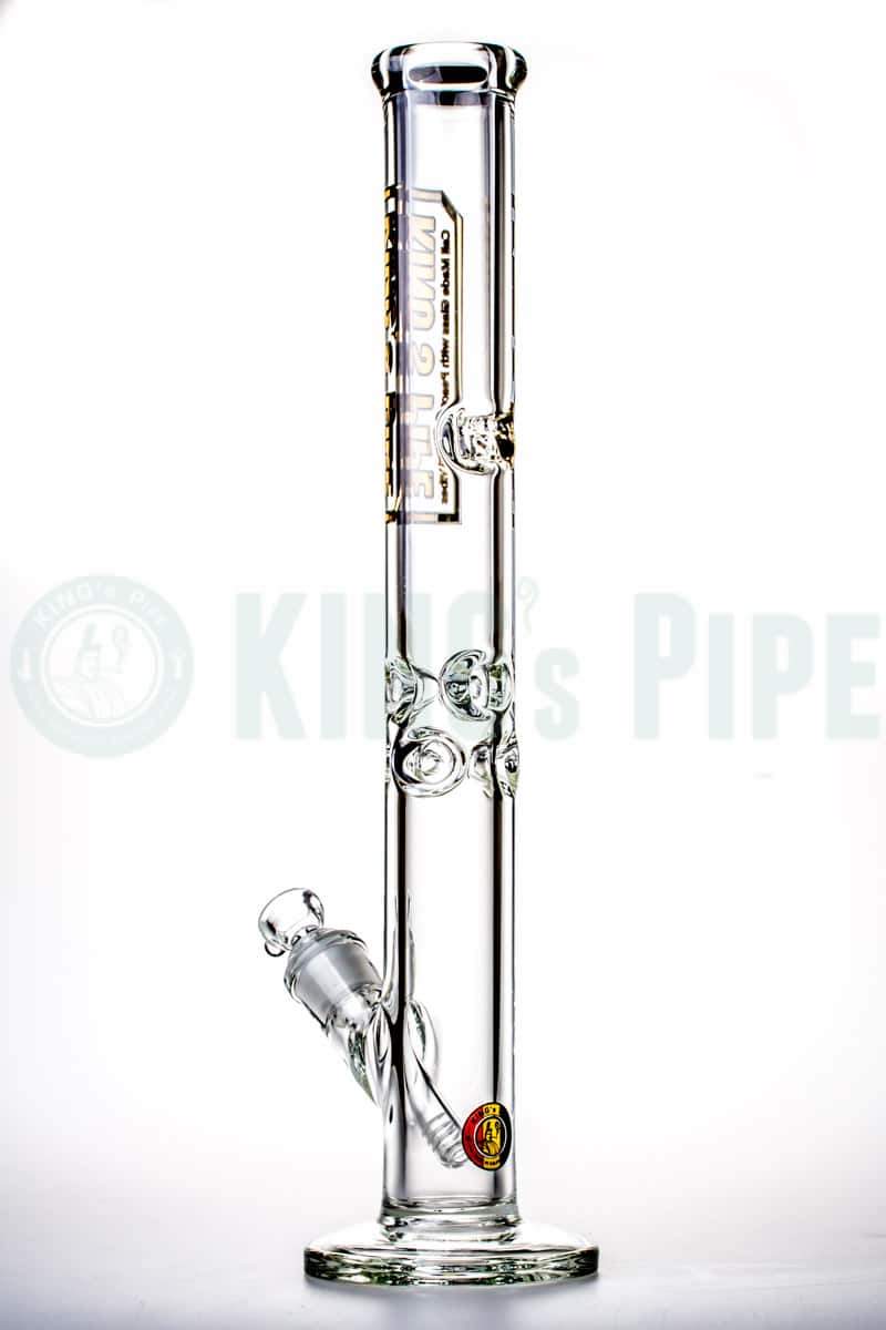 KING's Pipe Glass - 18 Inch 9mm Thick Straight Tube Water Bong