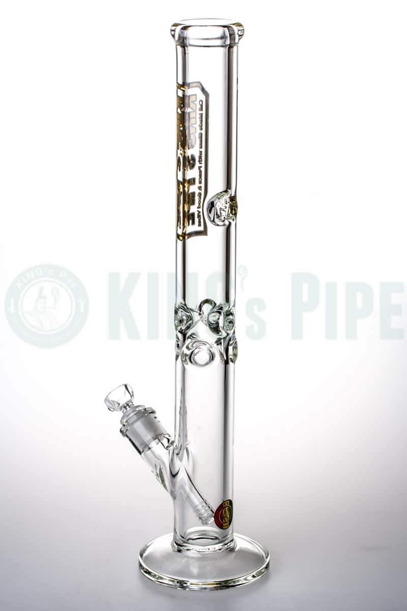 KING&#39;s Pipe Glass - 18 Inch 9mm Thick Straight Tube Water Bong