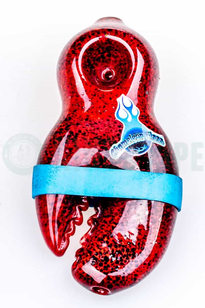 Chameleon Glass - Lobster Claw Glass Pipe