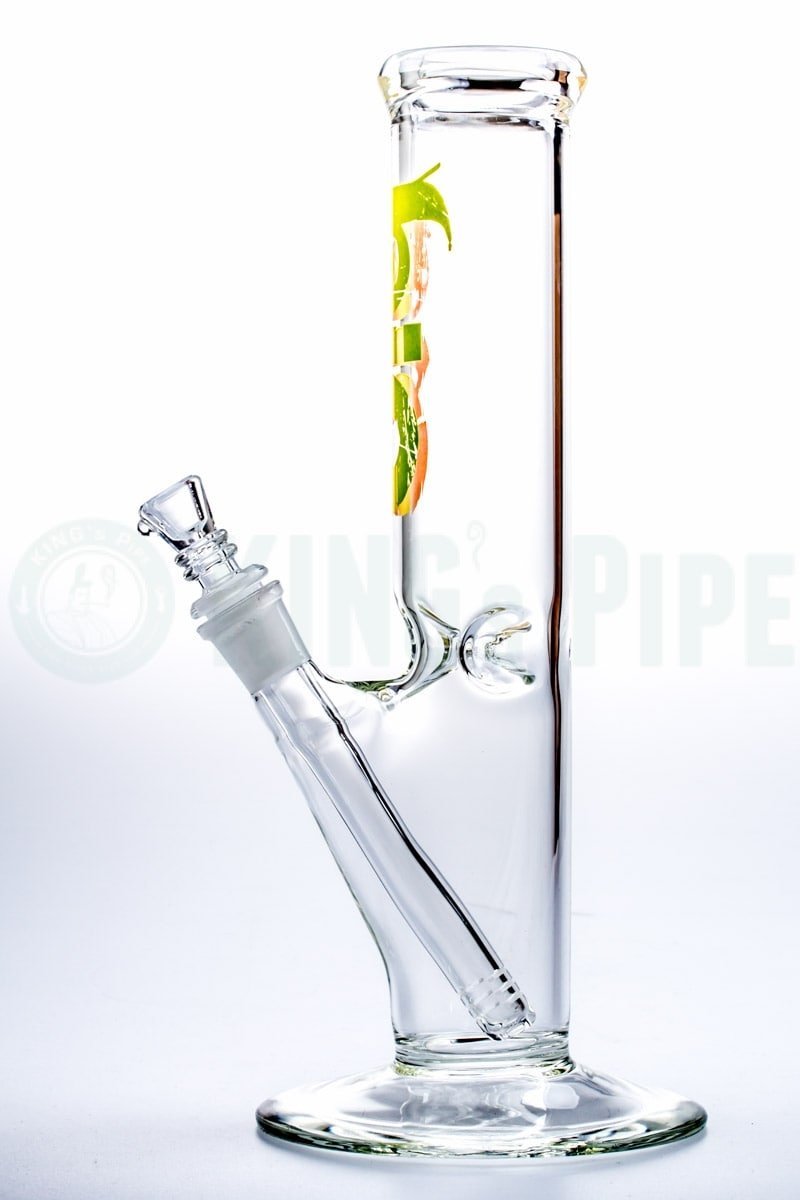 Bio Hazard - 12&#39;&#39; Straight Glass Water Pipe