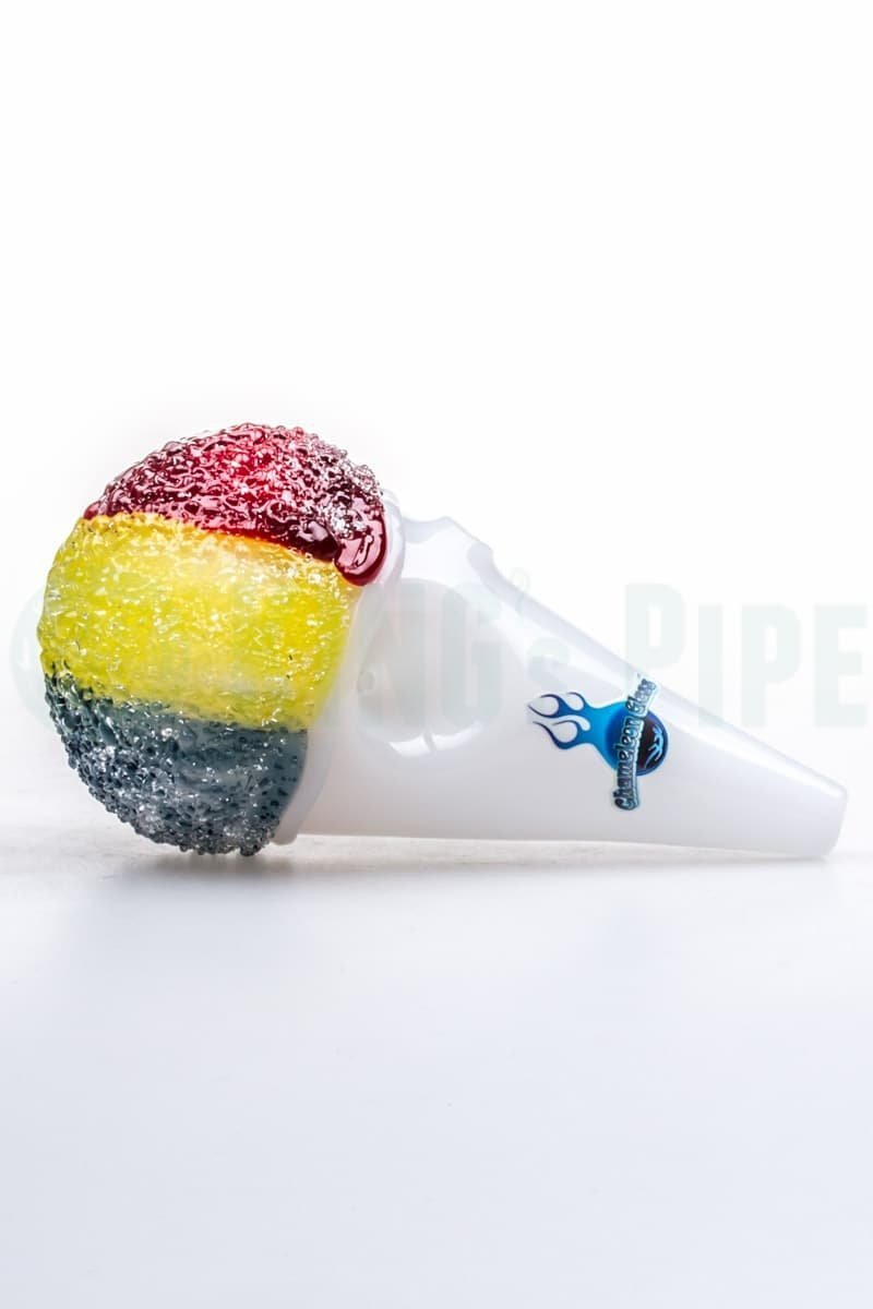 Chameleon Glass - Ice Snow Cone Glass Pipe