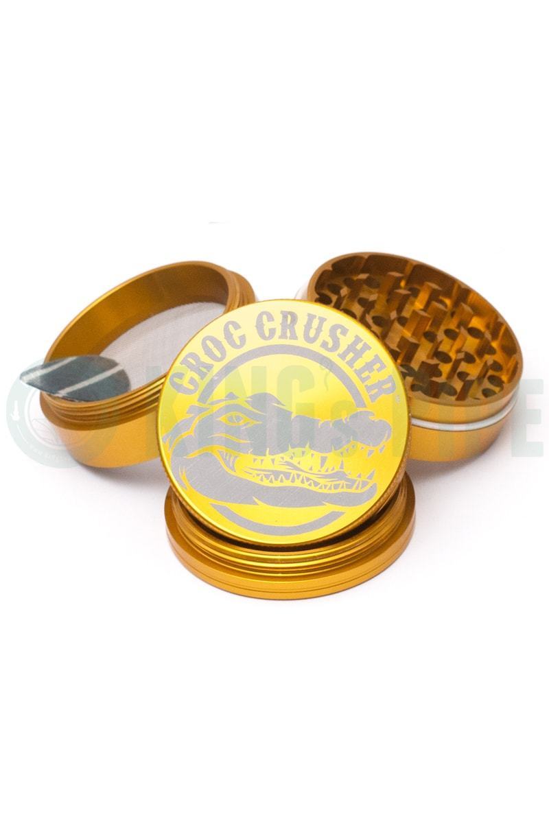 Croc Crusher - 2.5 inch 4 Piece Herb Grinder