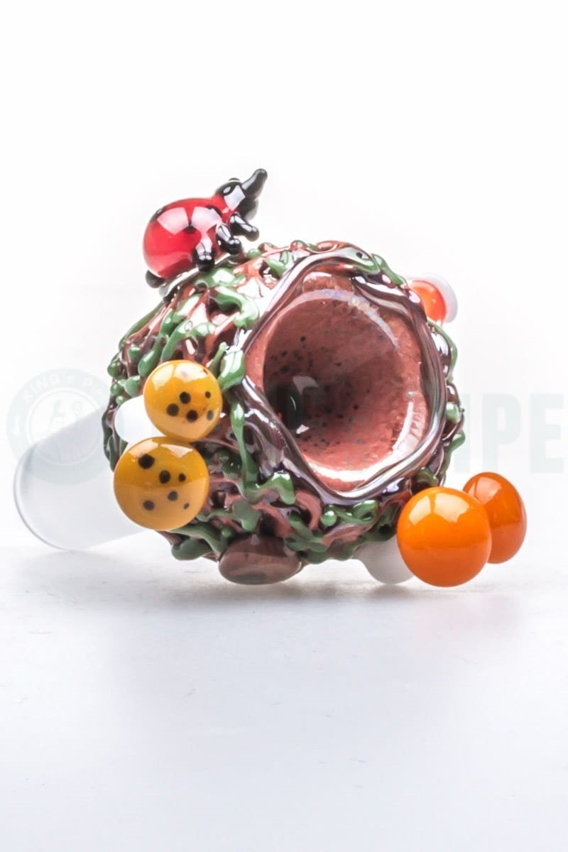 Empire Glassworks - 14mm Male Deep Forest Glass Bowl