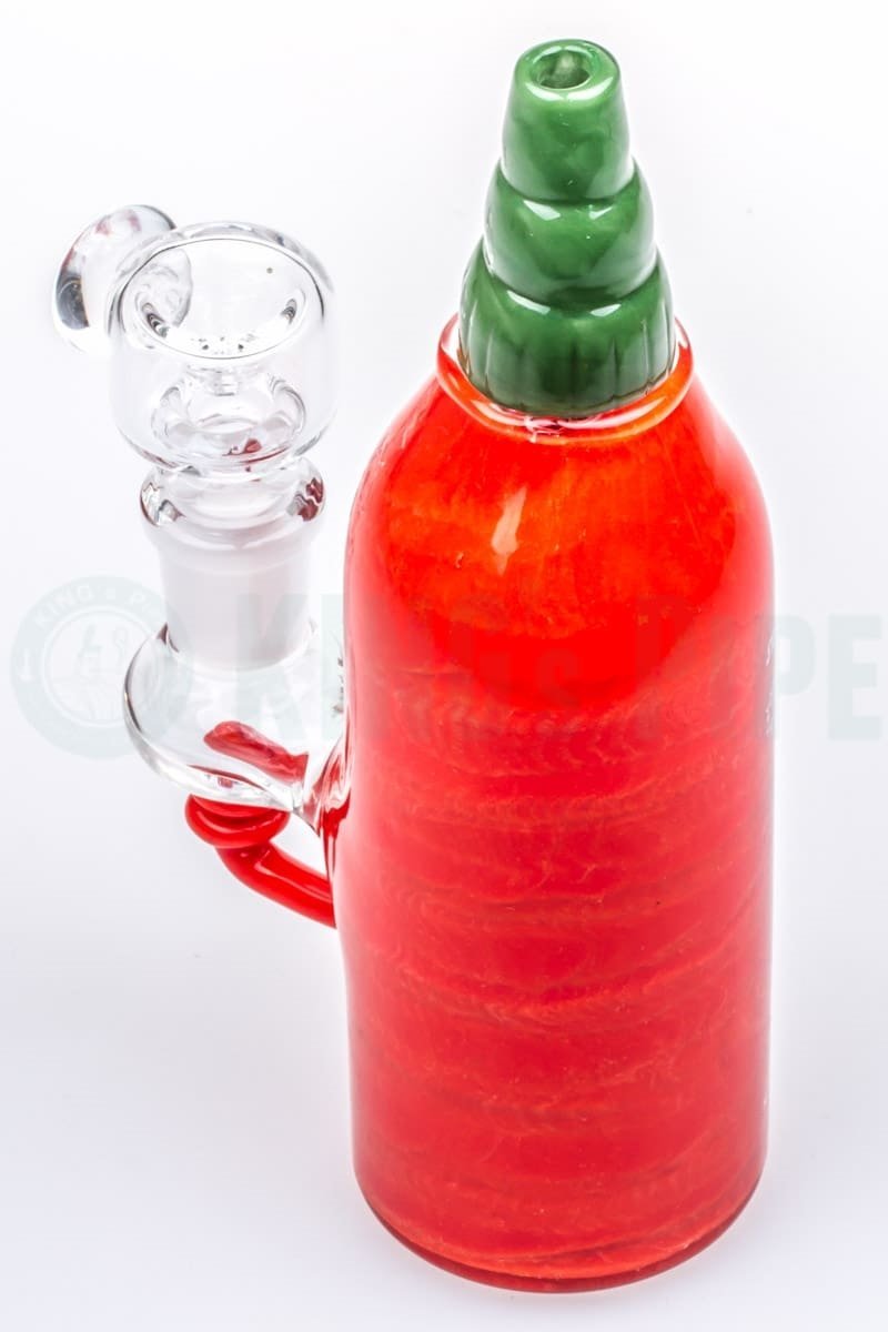 Empire Glassworks - Sriracha Bottle Dab Rig