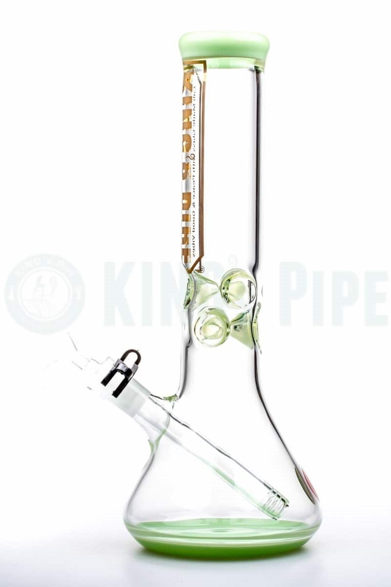 KING&#39;s Pipe Glass - 12&#39;&#39; Beaker Bong with Lime