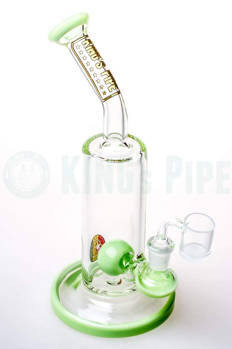 KING&#39;s Pipe Glass - 10 Inch Ball Perc Dab Rig