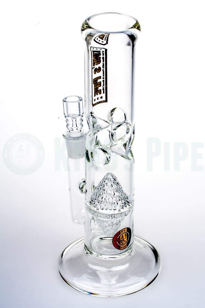 KING&#39;s Pipe Glass - Honeyglobe Perc Bong