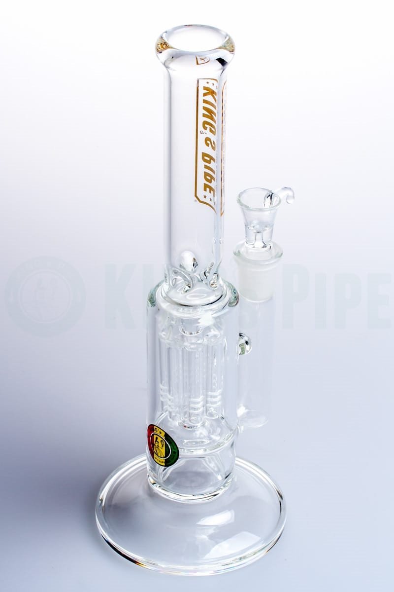 KING&#39;s Pipe Glass - Single Tree Perc Water Bong
