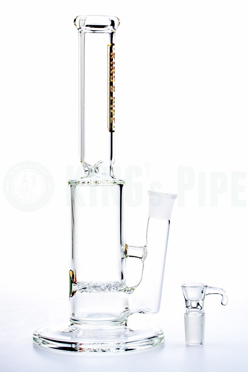 KING&#39;s Pipe Glass - Single Waffle Perc Water Bong