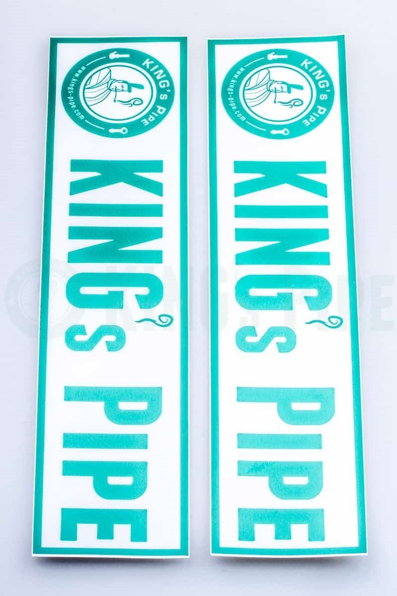 KING&#39;s Pipe -  Pack of 2 KP Rectangle Stickers