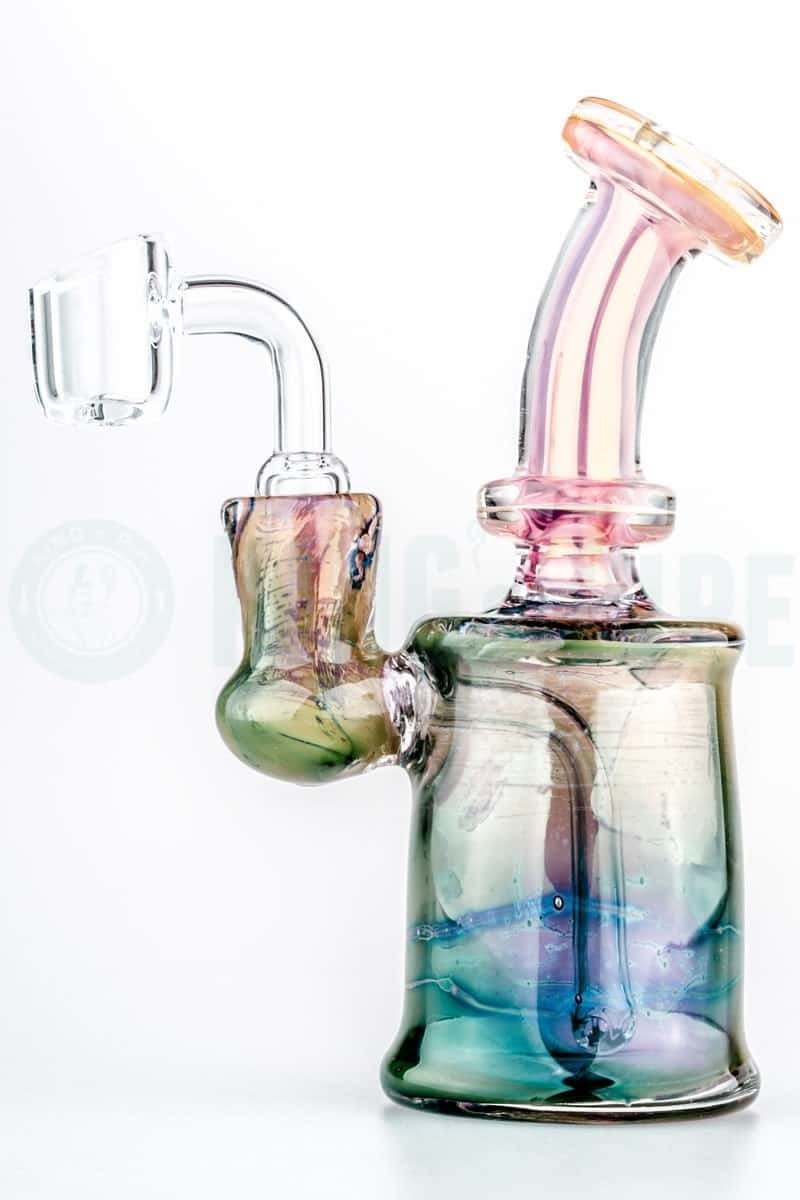 Nova Glass - Color Changing Fumed Blow-In Dab Rig