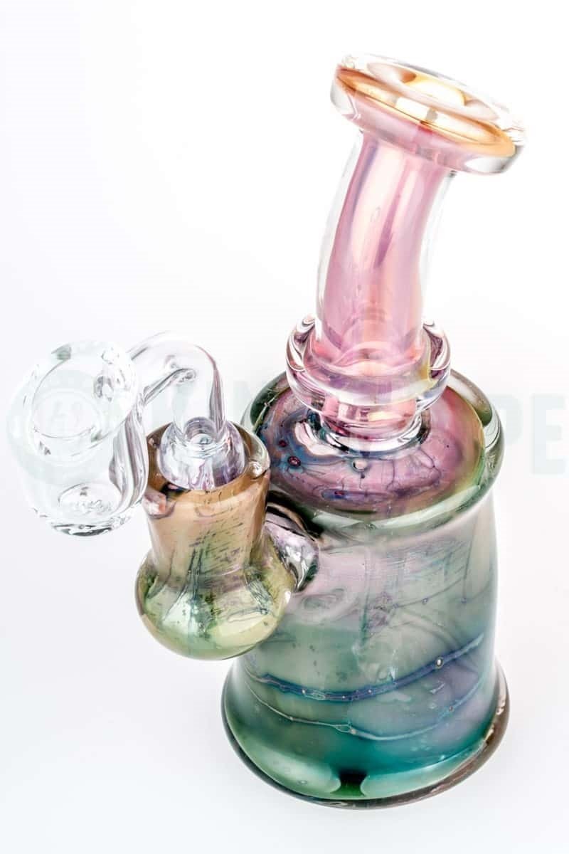 Nova Glass - Color Changing Fumed Blow-In Dab Rig