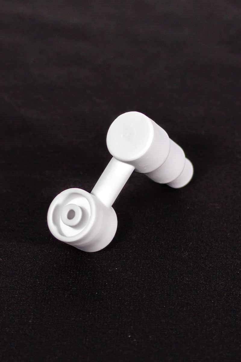 14mm / 18mm Side Arm Domeless Ceramic Nail - Male Joint