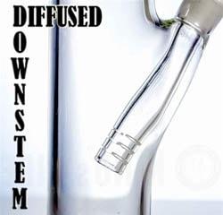 diffused downstem bong