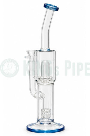 12" Matrix to UFO Perc Bong Blue