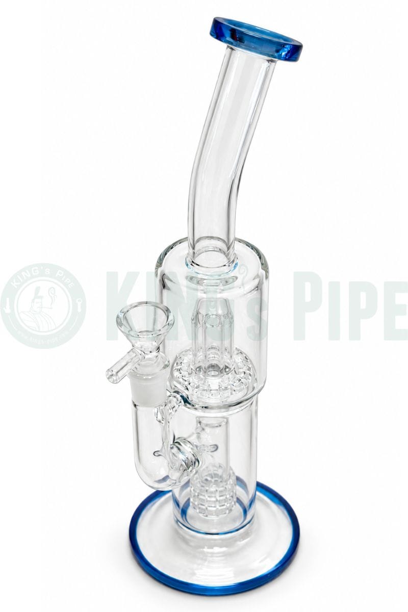 12" Matrix to UFO Perc Bong Blue
