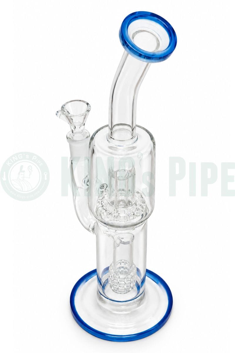 12" Matrix to UFO Perc Bong Blue