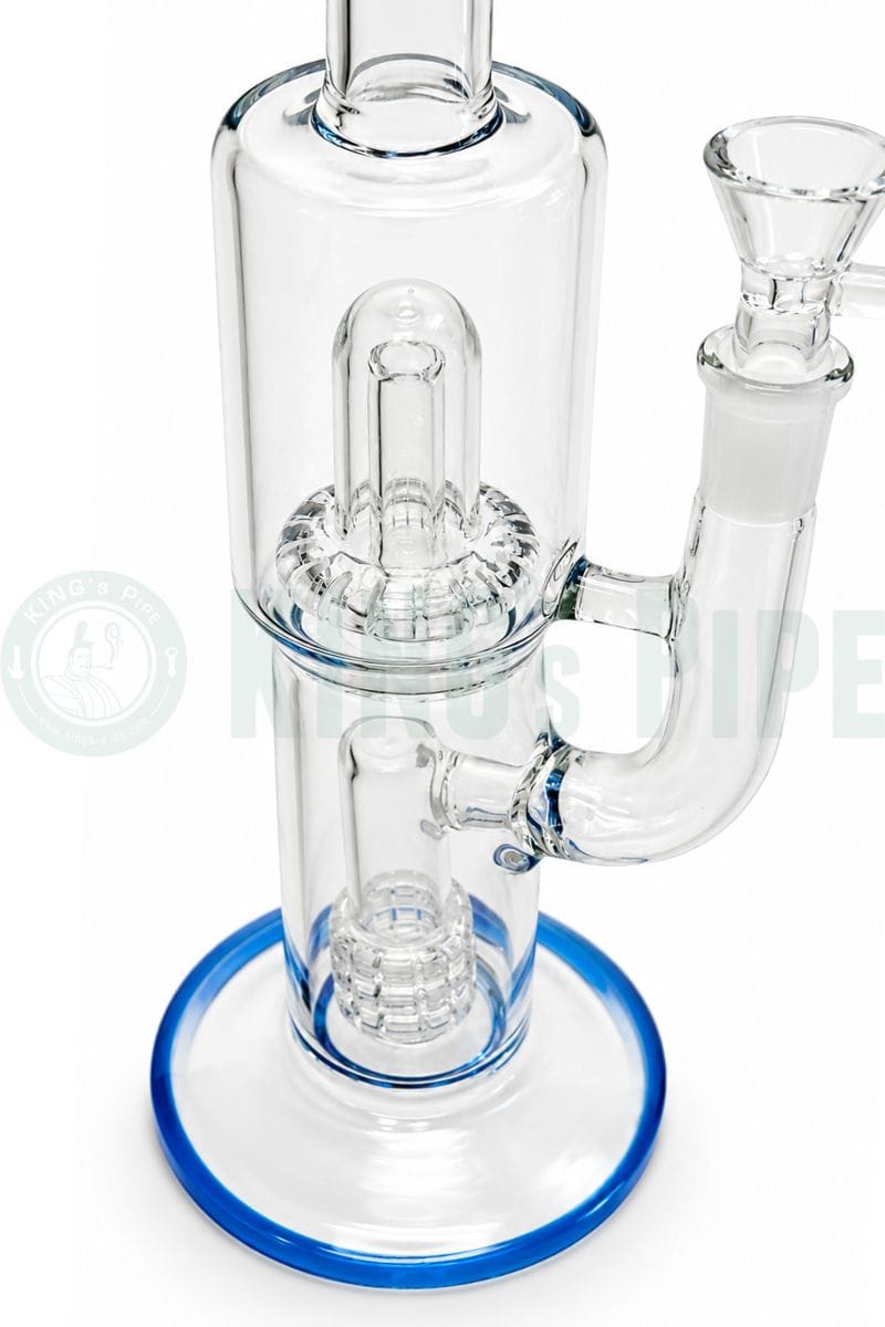 12" Matrix to UFO Perc Bong Blue