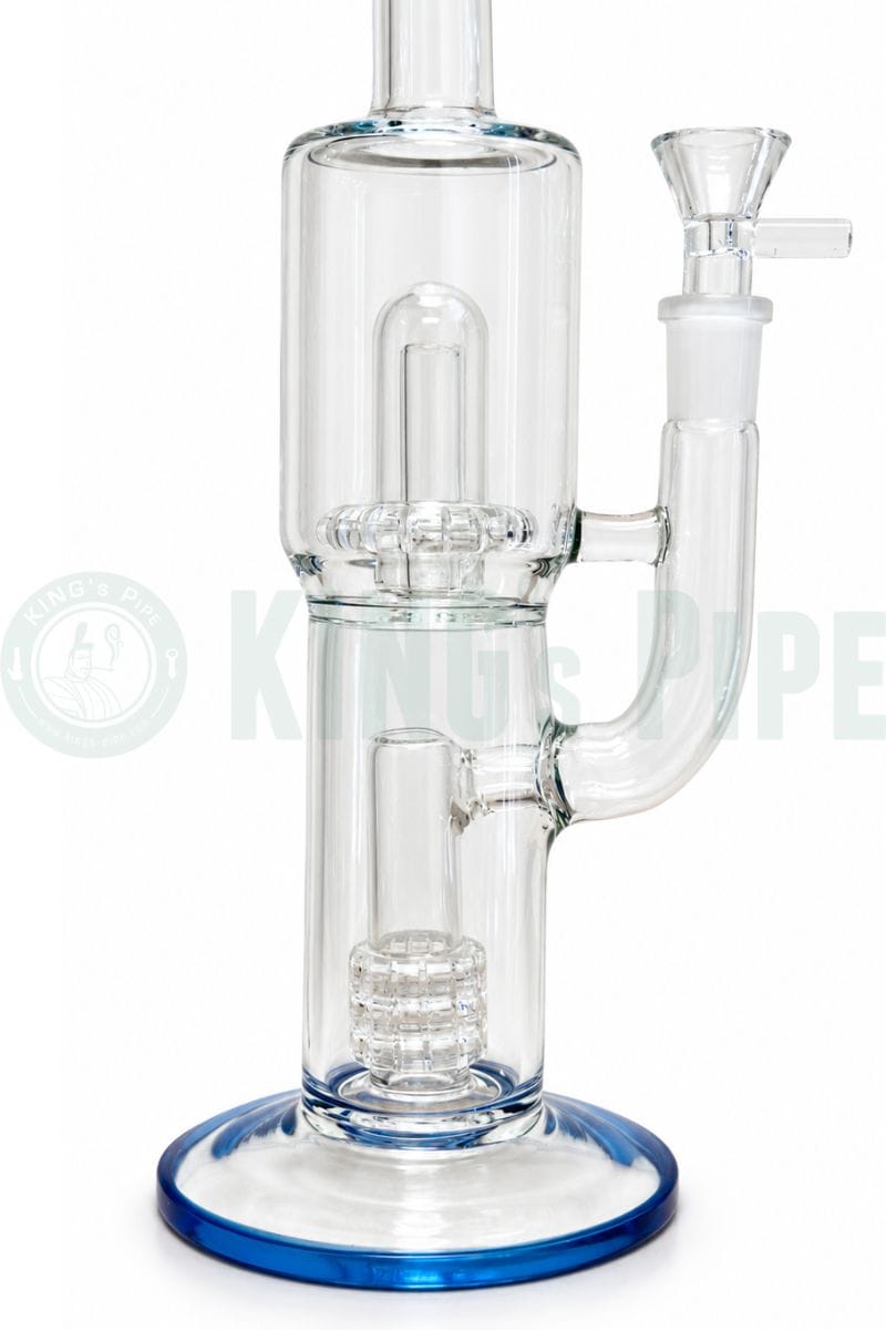 12" Matrix to UFO Perc Bong Blue