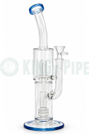 12" Matrix to UFO Perc Bong Blue