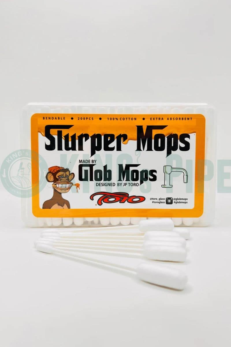 Glob Mops Slurper Cleaning Cotton Mops (1 Pack [200 Pieces])