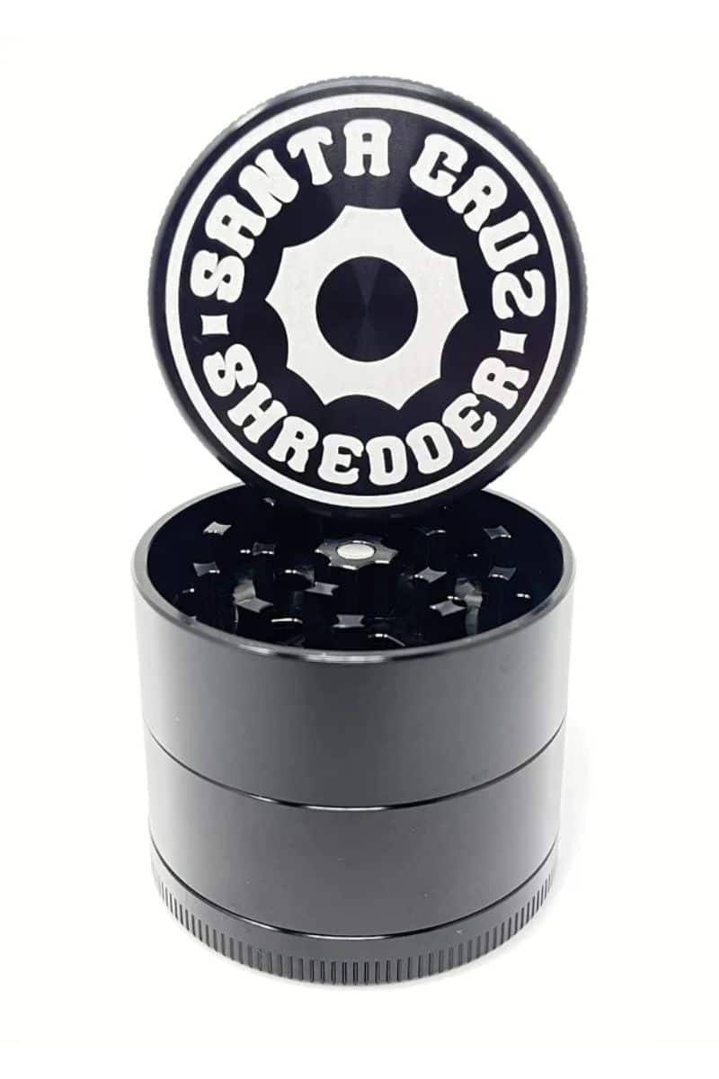 Herb Grinder 2.4 Inch Aluminum Crusher Clear Container Chamber 5