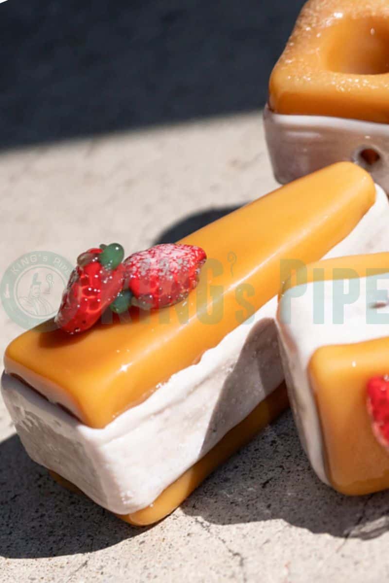 Empire Glassworks - Cheesecake Glass Pipe