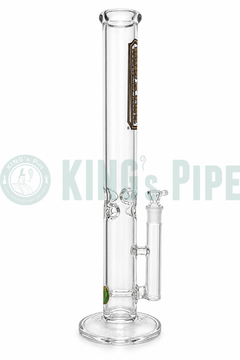 KING's Pipe Glass 18 Inch Double Inline Perc Bong