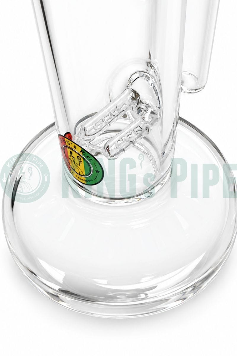 KING's Pipe Glass 18 Inch Double Inline Perc Bong