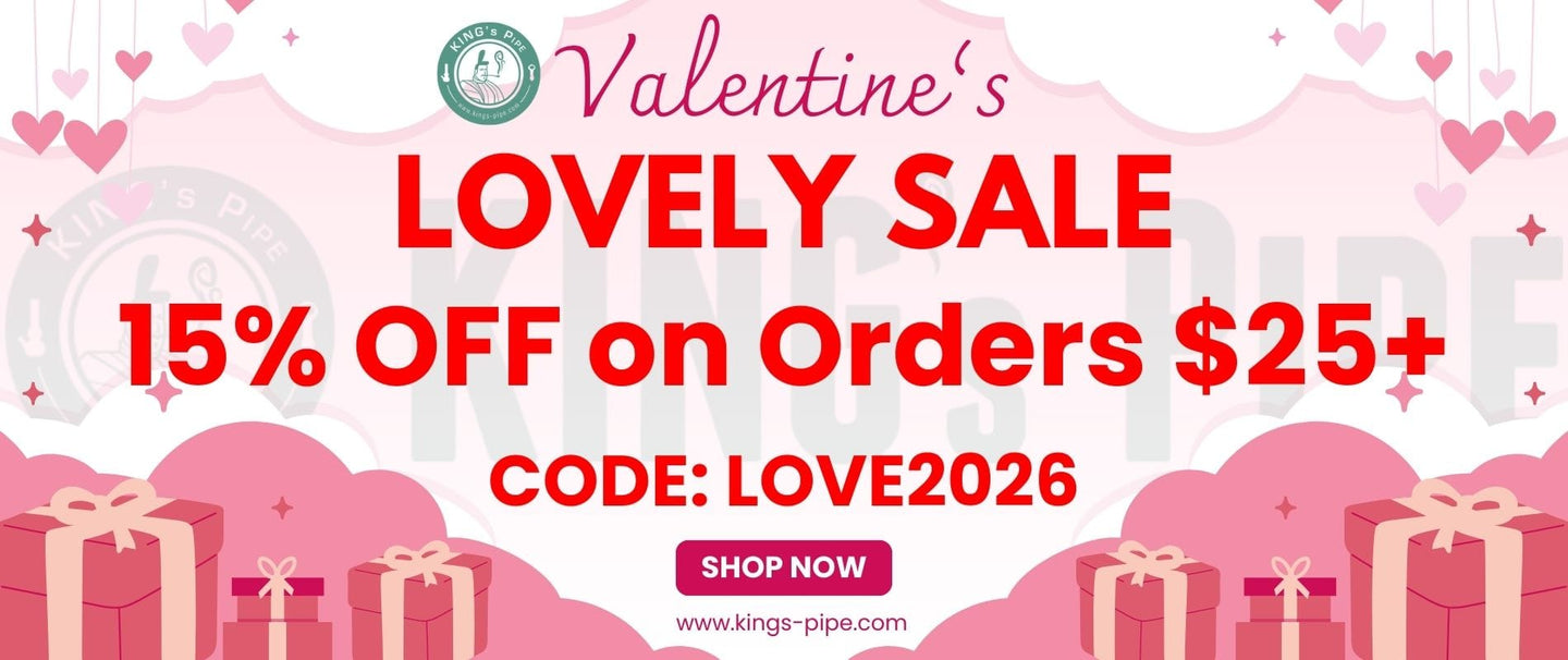 kings pipe online smoke shop valentines day sale for bongs