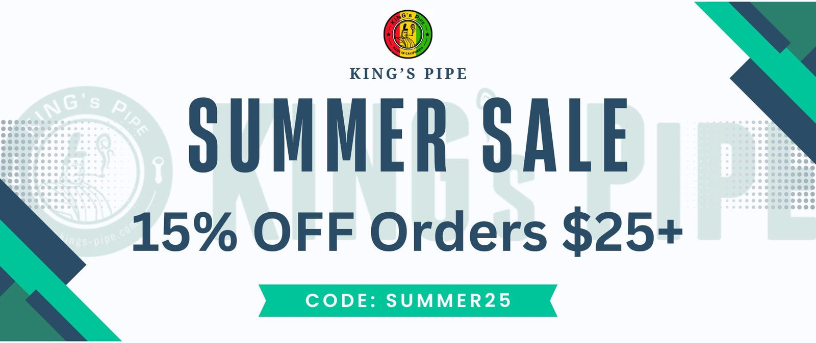 kings pipe summer sale for vape pens and bongs