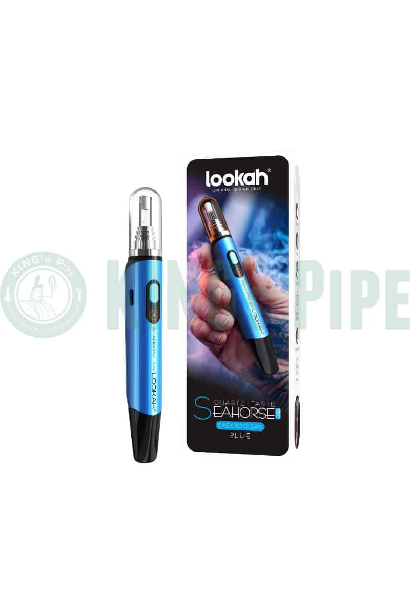 LOOKAH Seahorse 3.0 Electric Nectar Collector Blue