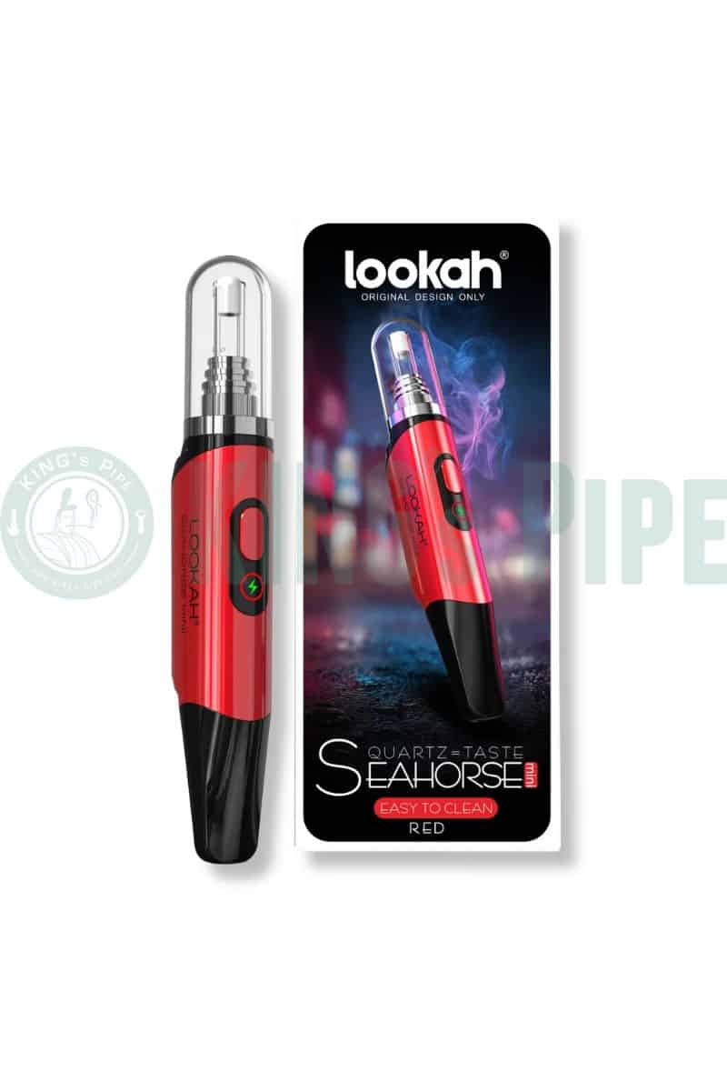 LOOKAH Seahorse Mini Electric Nectar Collector Red