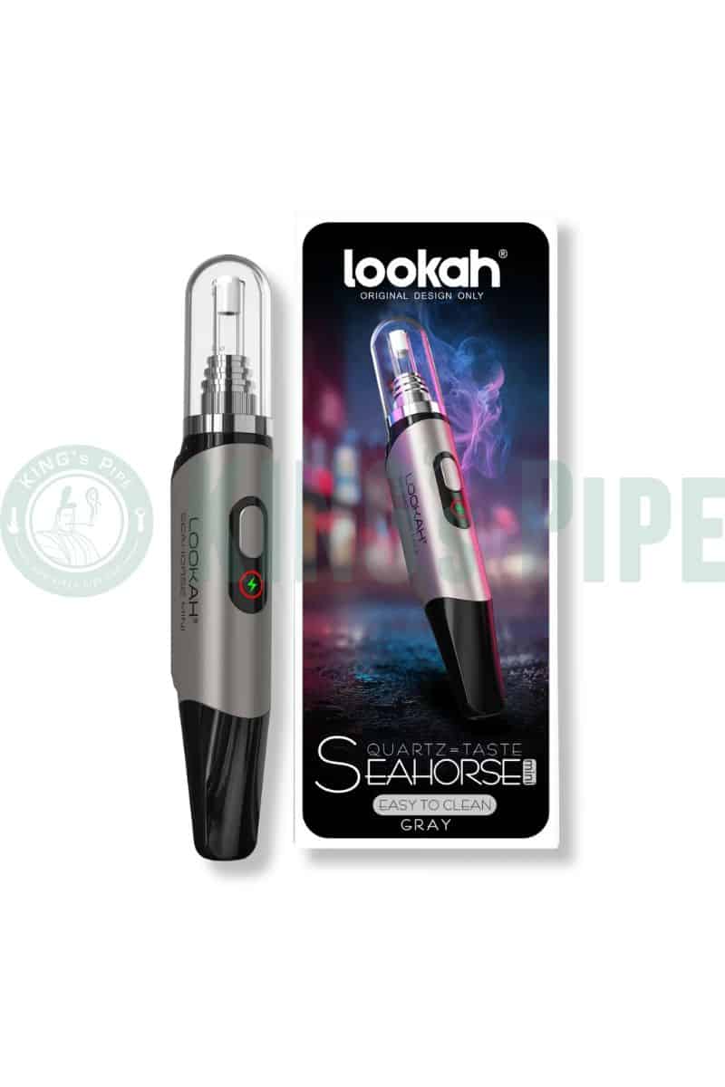 LOOKAH Seahorse Mini Electric Nectar Collector Gray