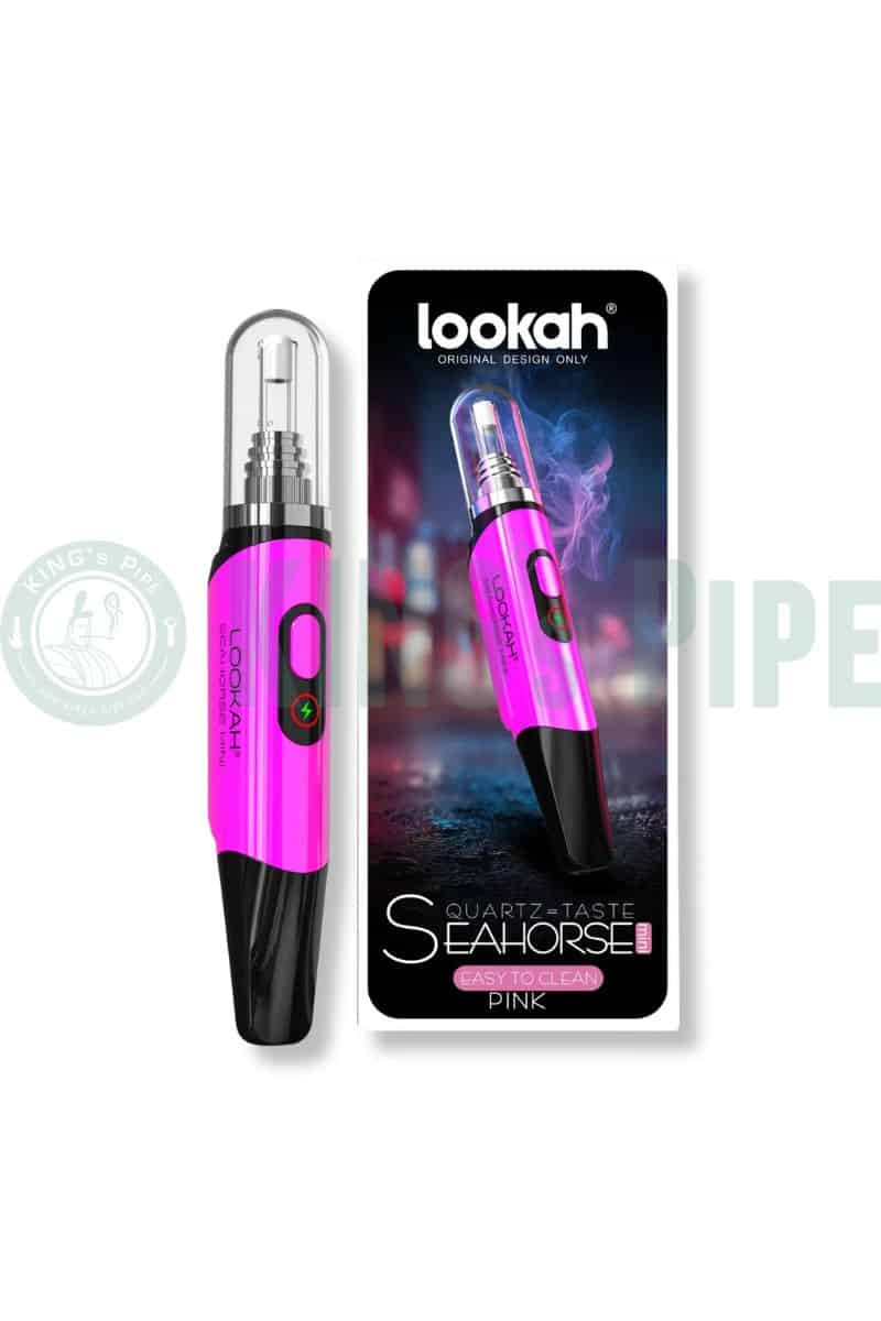 LOOKAH Seahorse Mini Electric Nectar Collector Pink