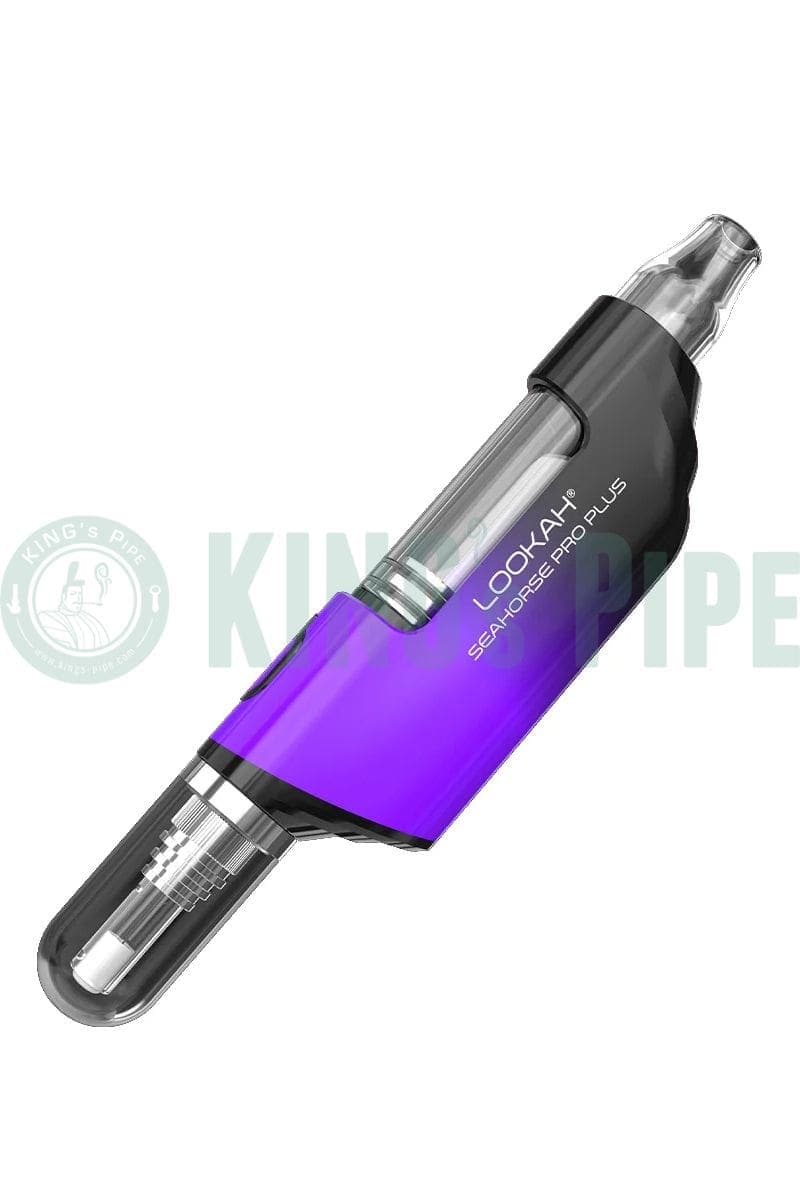 Lookah Seahorse Pro PLUS Electric Nectar Collector Vape Pen Purple Black Gradient