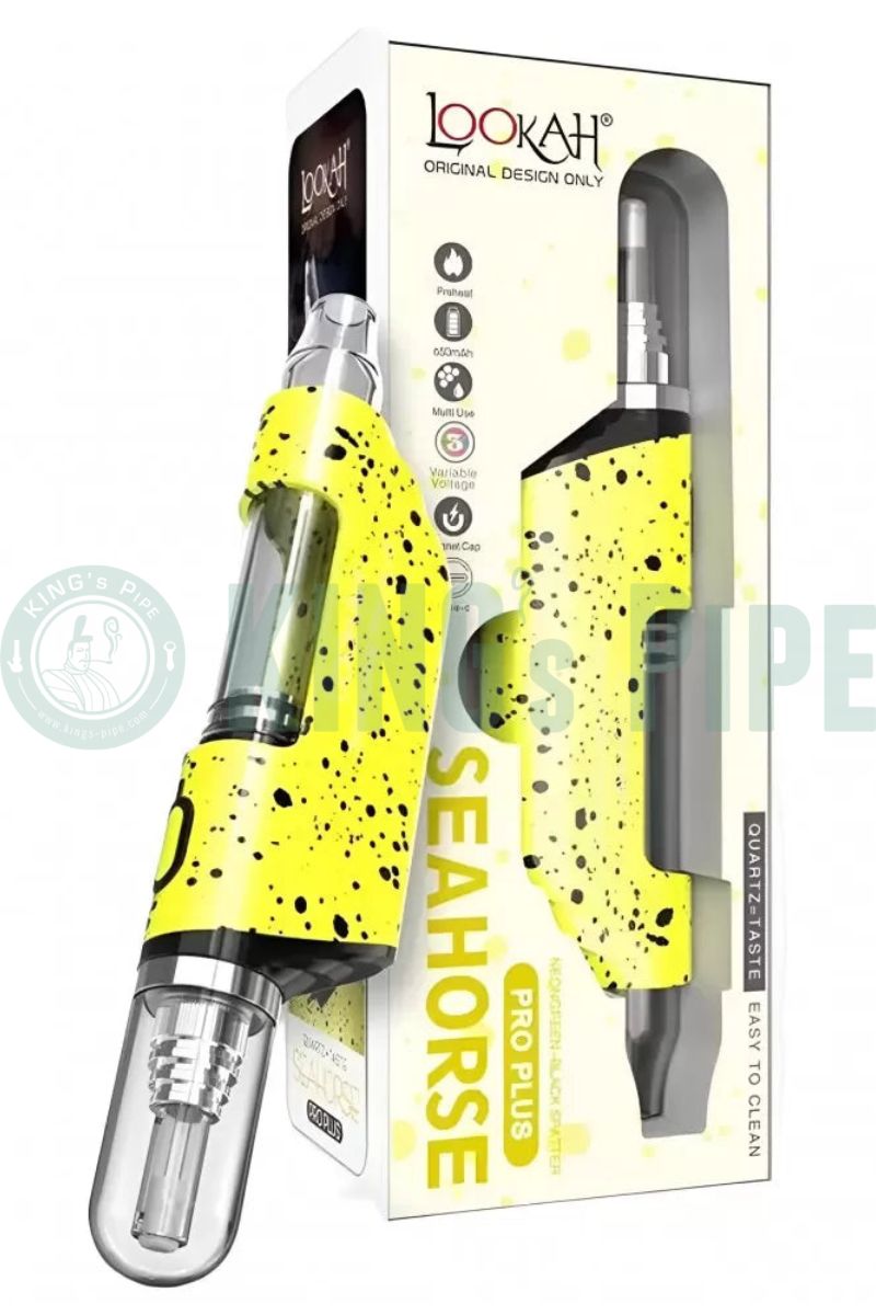 Lookah Seahorse Pro PLUS Electric Nectar Collector Vape Pen Blue