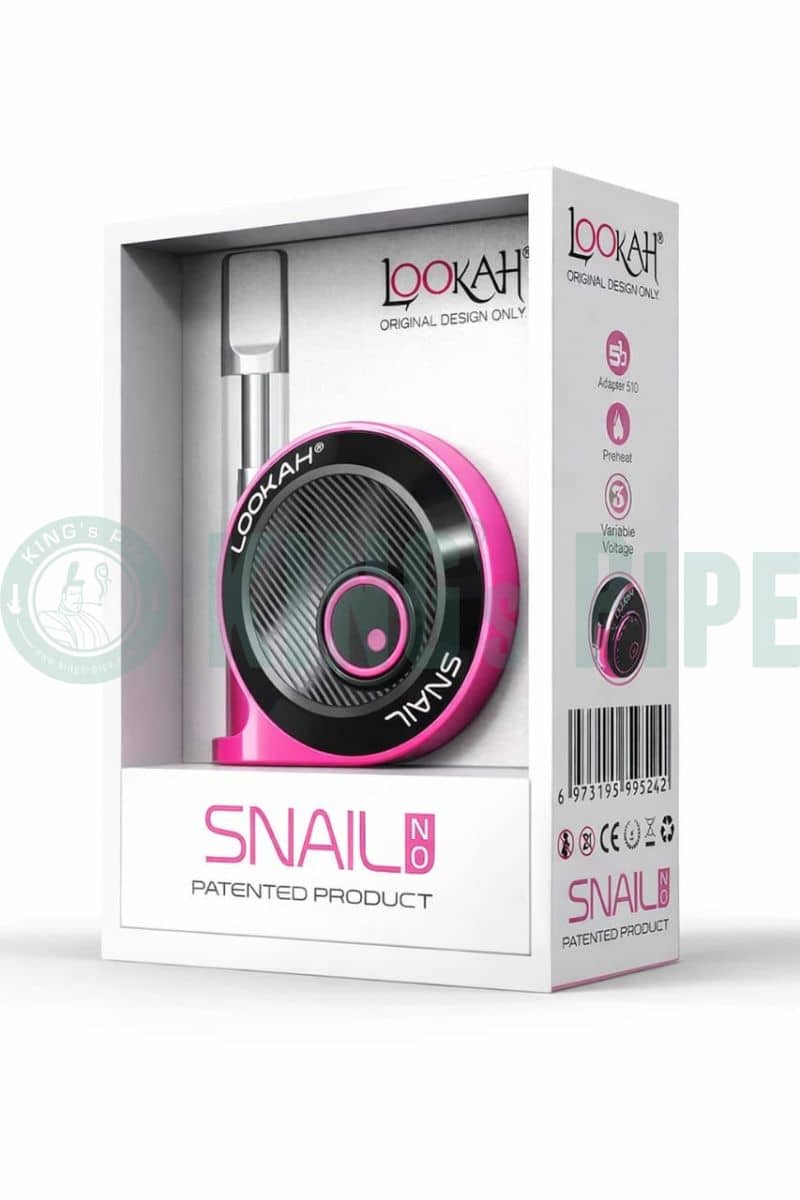 Lookah Snail 510 Thread Battery 2.0 Pink
