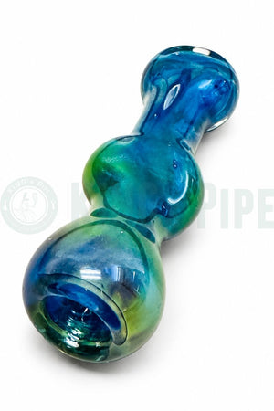 Ocean Twist Glass Chillum