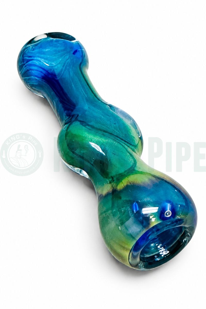 Ocean Twist Glass Chillum