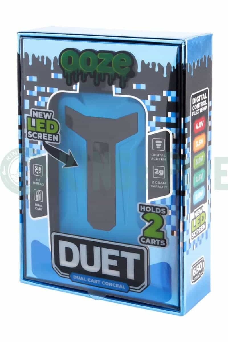 Ooze Duet Vape Pen Dual Cartridge Device | KING's Pipe Ooze Duet Vape Pen Dual Cartridge Device | KING's Pipe